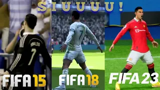 Cristiano Ronaldo Siuuu! - Evolution in FiFA (15 - 23)