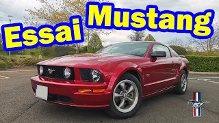 🚗 Essai Ford Mustang GT V8 Boite Manuelle de 2005 - Un Muscle car Emblématique !