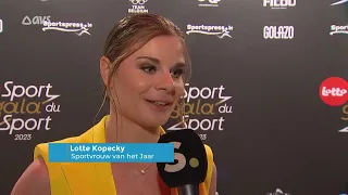 Lotte Kopecky is Sportvrouw van het Jaar