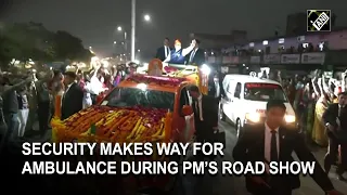 Three times security recently made room for ambulance during PM’s road show