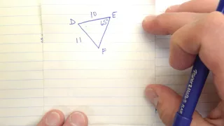 When to use Sine Law vs. Cosine Law?