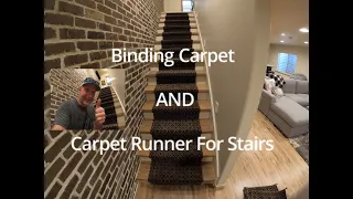 How to Bind Carpet for a Carpet Runner