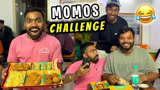 Momos Eating Challenge 😂🔥 GONE WRONG