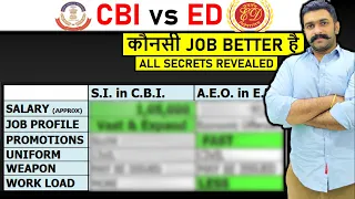 CBI vs ED How to join CBI officer in India become cbi sub inspector cbi vs ed how to join ed cbi si