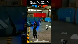 Best parfect Emote Shot in free fire💥myself my free fire overconfidence🎯#shorts#emotshot#viralshort