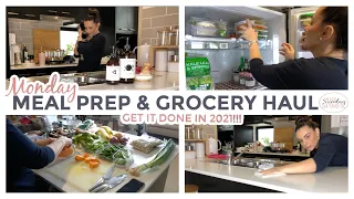 MEAL PREP MONDAY - Grocery Haul, Family  Meal Plan & Kitchen Clean With Me!!! || THE SUNDAY STYLIST