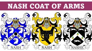 Nash Coat of Arms & Family Crest - Symbols, Bearers, History