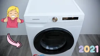 New SAMSUNG Washing Machine  AI AddWash WW85T554DAW Review Demo 2021