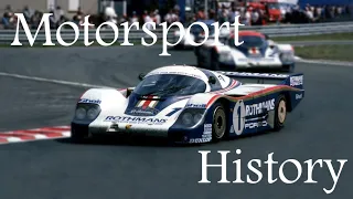 Motorsport History - Fastest Prototypes of the 80s and 90s (Group C)