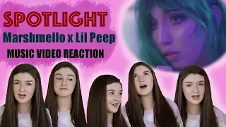 Marshmello x Lil Peep - Spotlight (VIDEO REACTION)