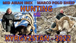 Marco Polo sheep and Mid Asian İbex hunting in Kyrgyzstan 2022