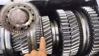 Opening of Gearbox for remove 3rd Demage Gear Amazing Techniques