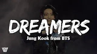 BTS Jungkook - Dreamers (Lyrics/Letra) FIFA World Cup 2022 Official Soundtrack