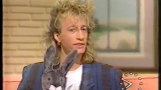 Robin Gibb - Interv. "Good Morning Britain" 1986