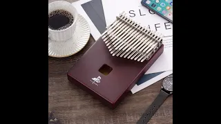 2022 NEW Chromatic Kalimba 34 Key Hollow For Music Instrument Cover カリンバ 칼림바 Chill Angels
