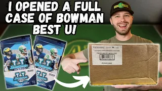 I Opened A Full Case Of 2022-23 Topps Bowman Best U Football Hobby!