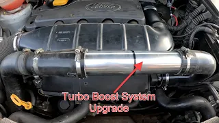 Freelander 1 TD4 Turbo Boost Pipe Upgrade