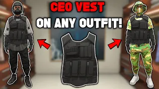How To Get The CEO Vest On Any Outfit Glitch In GTA 5 Online!