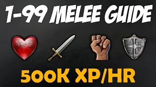 Runescape 2016 | 1-99 Melee Guide