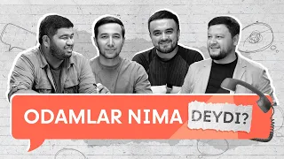 Aslida odamlar nimadir deydimi?