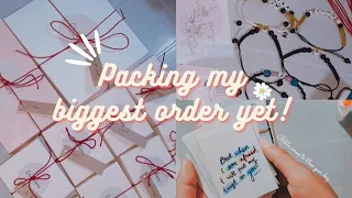 Packing biggest order from one customer!! First ever business vlog / Studio vlogs #1