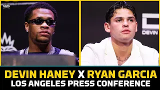 Devin Haney, Ryan Garcia LA Presser Goes Off The Rails | Full Press Conference