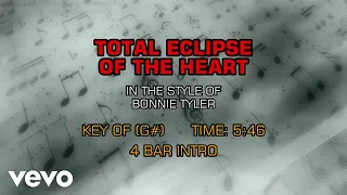 Bonnie Tyler - Total Eclipse Of The Heart (Karaoke)