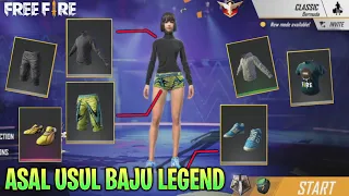 SEJARAH BAJU LEGEND DAN LANGKA FREE FIRE