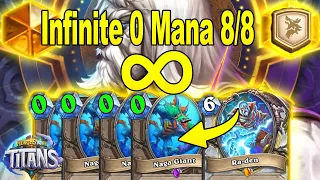 Ra-den Army Of 0 Mana 8/8 Minions Is Here! Control Priest Is The Best At Titans Hearthstone