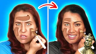 HOW TO BECOME NICOLE SCHERZINGER! Cool Makeup Transformation & Makeup Tutorial By MUAhaha SECRET