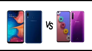 Samsung Galaxy A20 vs Infinix S5 Speed Test Comparison | Real Test - In 2020 !!!