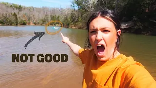 Sharing my day outdoors with you! * WE LOST OUR KAYAK*