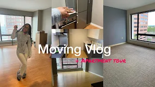 MOVING VLOG:Ep1 | Empty Apartment Tour,Unpacking,cleaning etc || SOUTH AFRICAN YOUTUBER