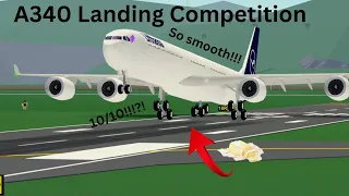A340 Landing Competition | PTFS