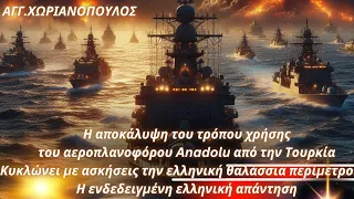 Άγγελος Χωριανόπουλος: Η αποκάλυψη του τρόπου χρήσης του Anadolu από την Τουρκία-Η ελληνική απάντηση