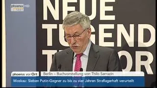 Buchvorstellung "Der neue Tugendterror" von Thilo Sarrazin am 24.02.2014