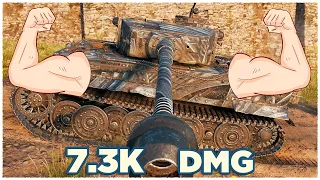 Tiger I • 7.3K Damage (New Record)