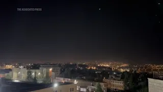 Booms heard in Jerusalem after Iran launches missiles and drones at Israel