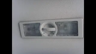 Seat Toledo 3/Altea, VW Sharan, T5, Touran - wymiana oświetlenia LED, замена подсветки