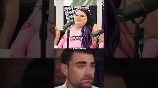 Ben Shapiro reacts to this baddie on Whatever podcast