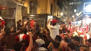 Liverpool Fans Party On The Streets Of Madrid - Champions League Winners