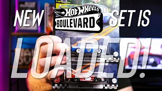 New Hot Wheels Boulevard Mix 5 (or Set T) is packed full of racers!