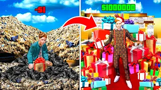 Opening $1 VS $1,000,000 Present In GTA 5! (Mods)