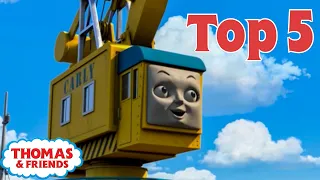 Thomas & Friends UK | Top 5 Terrific Teamwork Moments! | Best of Thomas Highlights | Kids Cartoon