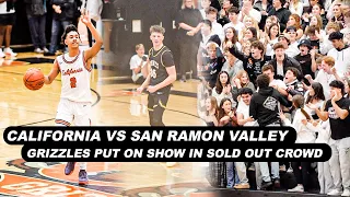 San Ramon Valley vs California HS | The Grizzles With The Upset in Front of SOLD OUT CROWD!