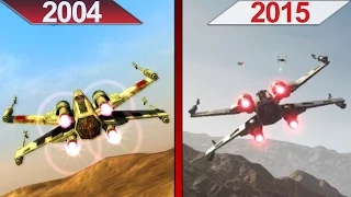 SBS Comparison | Star Wars Battlefront | 2004 vs. 2015 | ULTRA | PC | Part 1