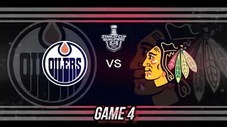 STANLEY CUP QUALIFIERS 2020: EDMONTON OILERS VS CHICAGO BLACKHAWKS (GAME 4)