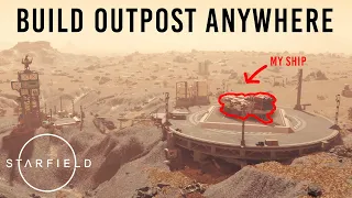 How To Build Functional Outpost POI Anywhere In Starfield