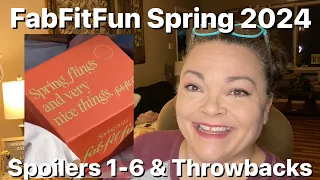 FabFitFun Spring 2024 SPOILERS Categories 1-6 & Throwbacks !! + 20% off