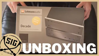 Unboxing Lehmann Audio Decade Jubilee Vinyl Black Edition / Phonoverstärker